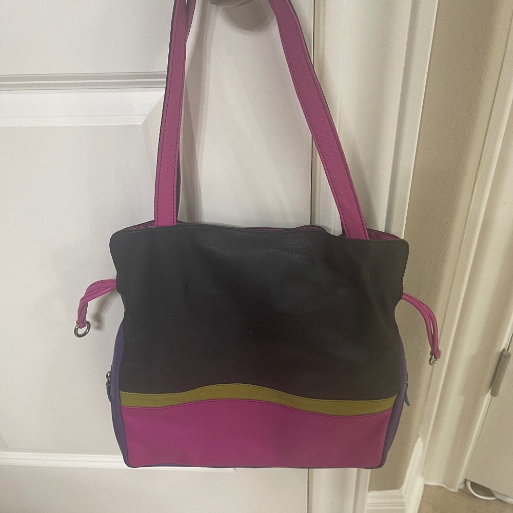 Multicolored purse